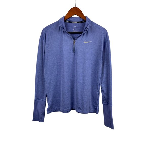 Nike Dri-Fit Running Sweatshirt S Blue - Picture 1 of 6